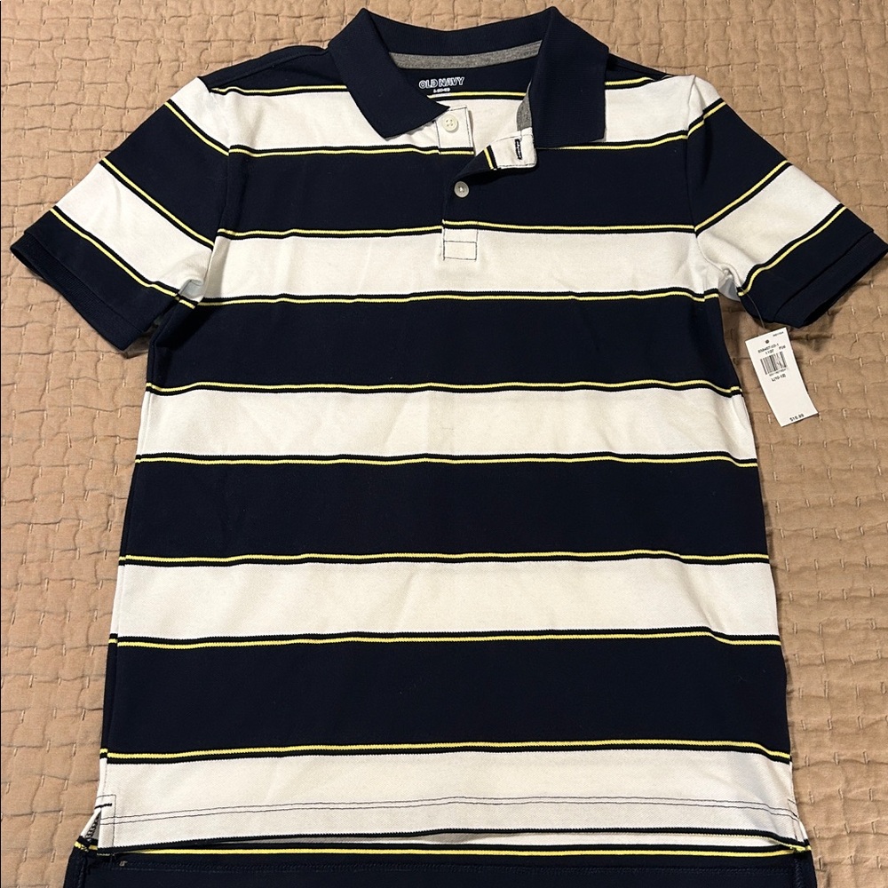 OLD NAVY NWT Youth Boys Striped Polo Shirt